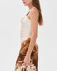 STAUD STAUD Evangeline Silk Dress Cliffside - 4