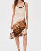 STAUD STAUD Evangeline Silk Dress Cliffside - 5