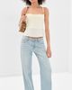 STAUD STAUD Evangeline Silk Top Ivory - 5