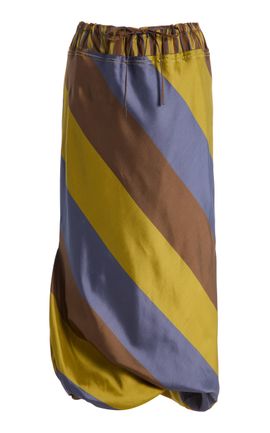 STAUD STAUD Exclusive Odette Silk Midi Skirt