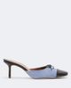 Staud Staud Faye leather-trimmed suede mules - 5