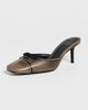 STAUD STAUD Faye Mules Black Distressed - 2