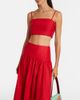 Staud Staud Federico linen crop top - 2