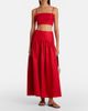 Staud Staud Federico linen crop top - 5