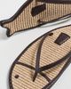 STAUD STAUD Fish Flop Sandals Natural - 6