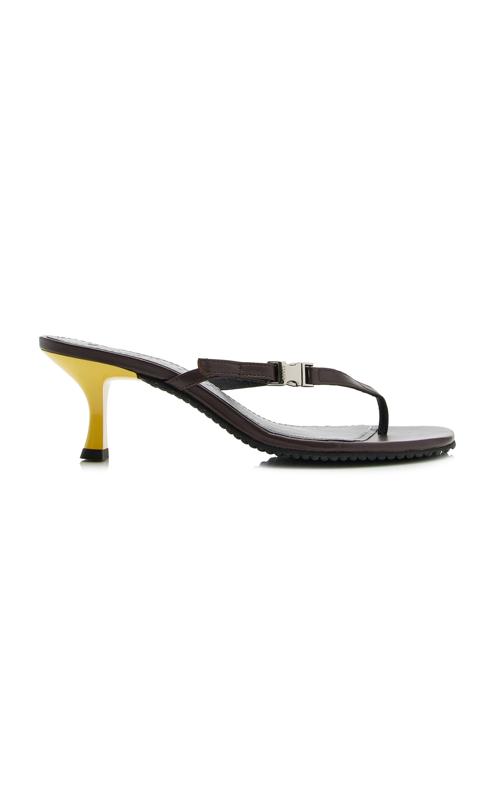 STAUD STAUD Flynn Leather Kitten Heels