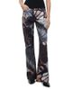 Staud Staud Franky Mid Rise Flare Jeans in Butterfly Sky - 1