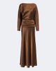 Staud Staud Freda silk-blend satin gown - 1