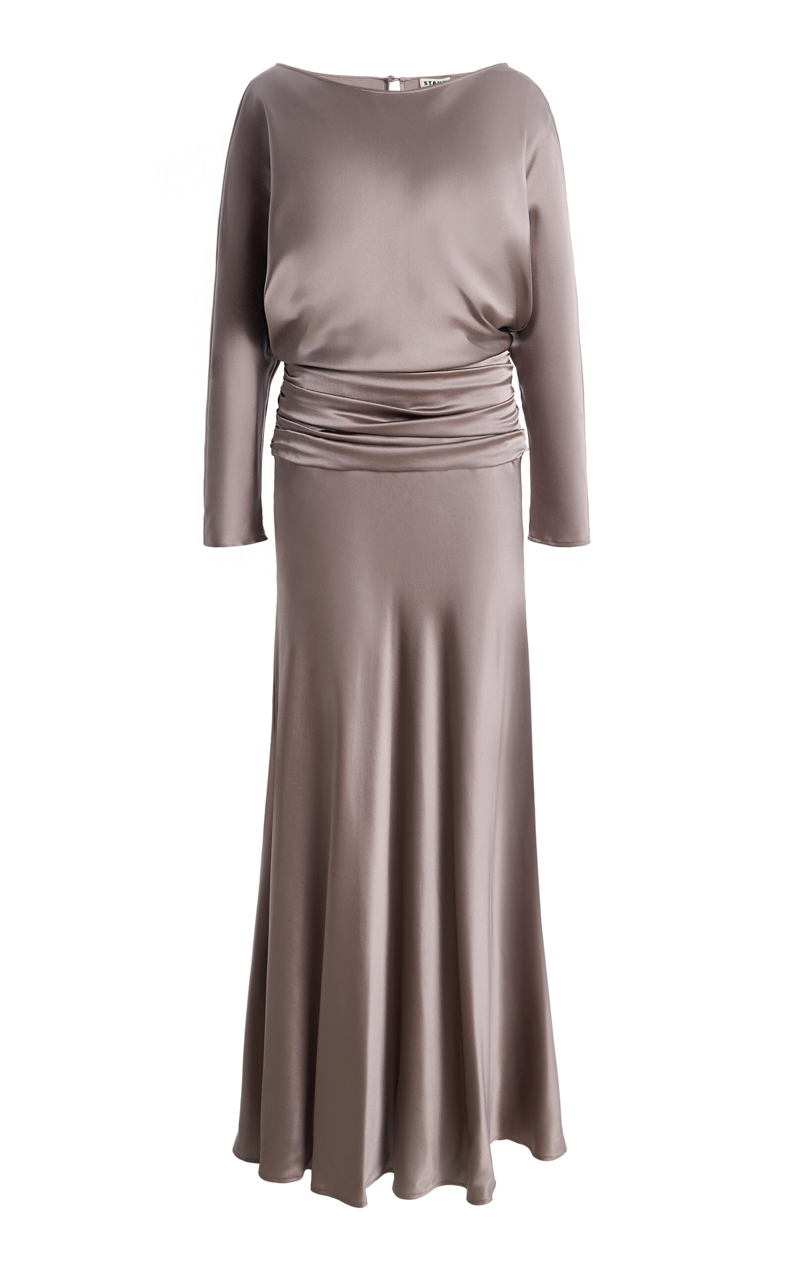 STAUD STAUD Freda SilkBlend Maxi Dress