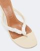 Staud Staud Freja embellished leather thong sandals - 6