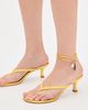 STAUD STAUD Freja Thong Kitten Heel Sandals Sunshine - 3