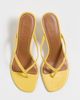 STAUD STAUD Freja Thong Kitten Heel Sandals Sunshine - 5