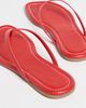 STAUD STAUD Freja Thong Sandals Red Rose - 4