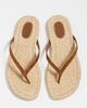 STAUD STAUD Freja Thong Sandals Tabac - 5