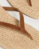 STAUD STAUD Freja Thong Sandals Tabac - 6