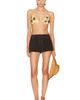 Staud Staud Geo Suede Short - 5