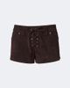 Staud Staud Geo suede shorts - 1