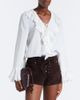 Staud Staud Geo suede shorts - 2