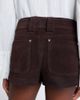 Staud Staud Geo suede shorts - 4