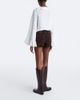 Staud Staud Geo suede shorts - 5