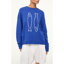 STAUD STAUD Giada Stitch Sweater