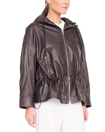 Staud Staud Gondola Leather Jacket