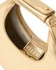 STAUD STAUD Good Night Metallic Leather Top Handle Moon Bag - 3