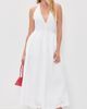 STAUD STAUD Grazia Linen Dress White - 5