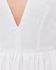STAUD STAUD Grazia Linen Dress White - 6