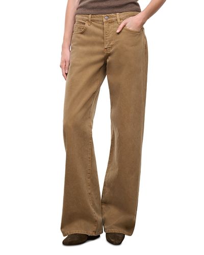 Staud Staud Gus Mid Rise Relaxed Jeans