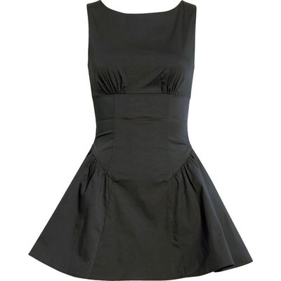 STAUD STAUD Gwen Flare Minidress