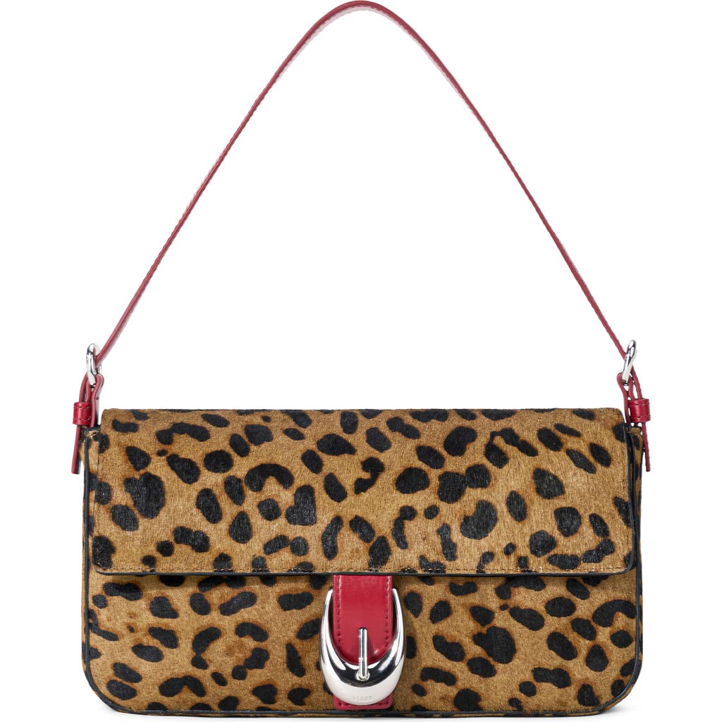 STAUD STAUD Harlow Animal Print Genuine Calf Hair Bag