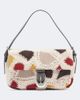 Staud Staud Harlow Small suede and crochet shoulder bag - 1