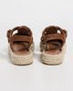 STAUD STAUD Hemingway Fisherman Sandals Tabac - 4