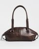 STAUD STAUD Hester Mini Shoulder Bag ESPRESSO DISTRESSED One - 1