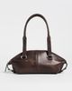 STAUD STAUD Hester Mini Shoulder Bag ESPRESSO DISTRESSED One - 4
