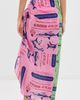 STAUD STAUD Inlet Sarong Parcel Print Pink One - 3