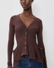 STAUD STAUD Jamie Blouse Earth - 2