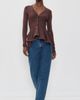STAUD STAUD Jamie Blouse Earth - 5