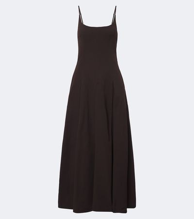 Staud Staud Jill cotton-blend maxi dress