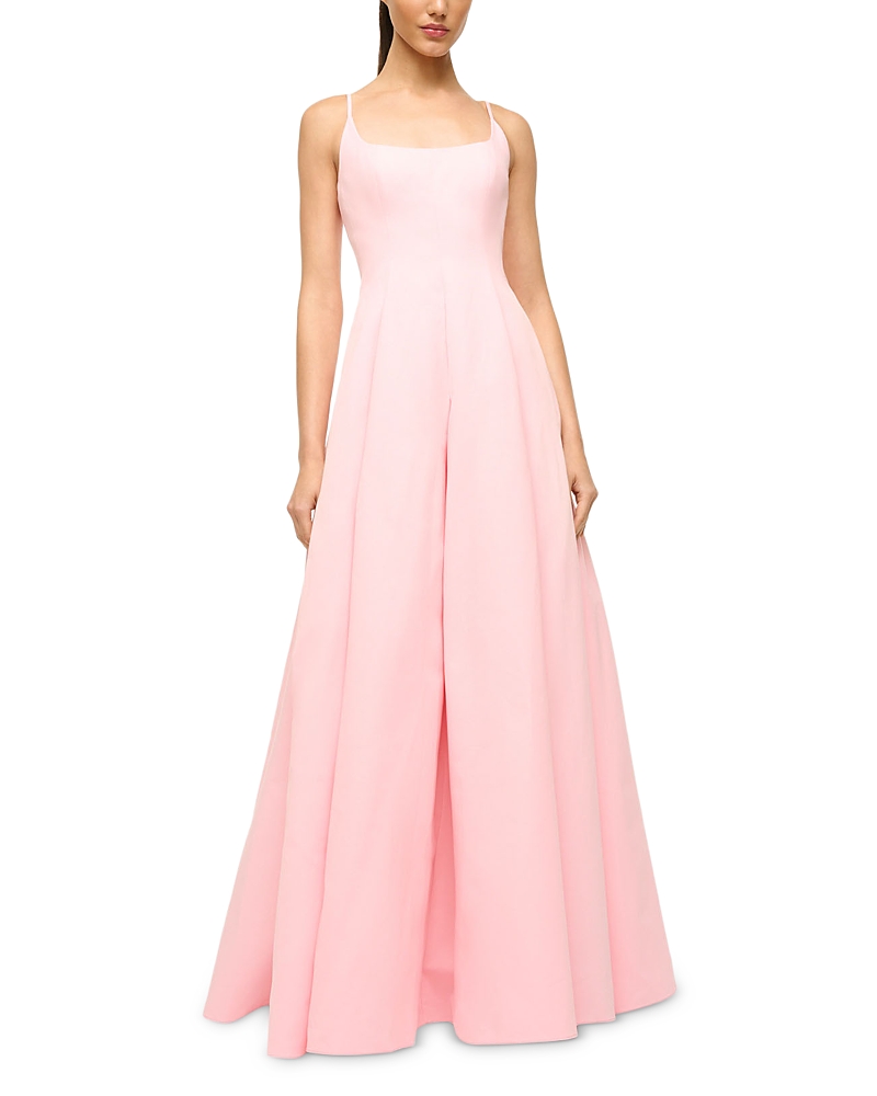greek formal dress STAUD, Cece Dress in Espresso Black, Size 6 main image 0