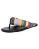 STAUD STAUD Juno Stripe Sandals Artist Stripe - 1
