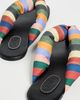 STAUD STAUD Juno Stripe Sandals Artist Stripe - 4