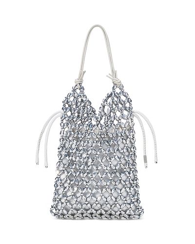 Staud Staud Karla Crystal Beaded Bucket Bag