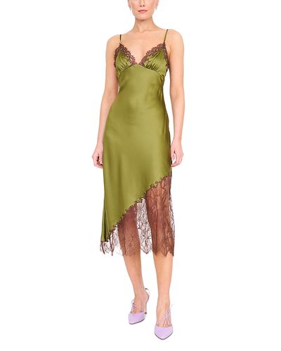 Staud Staud Lara Silk Blend Dress