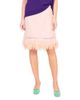 Staud Staud Lara Silk Feather Skirt - 1