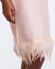 Staud Staud Lark feather-trimmed silk miniskirt - 4