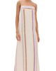 STAUD STAUD Laura Linen Dress Day Trip Stripe - 1