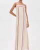 STAUD STAUD Laura Linen Dress Day Trip Stripe - 2