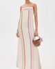 STAUD STAUD Laura Linen Dress Day Trip Stripe - 5
